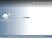 Tablet Screenshot of distec.net